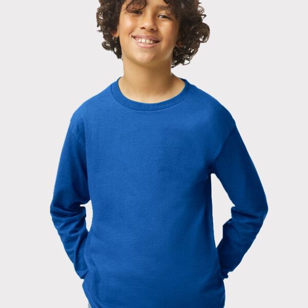 GILDAN YTH 100% L/S TEE Thumbnail